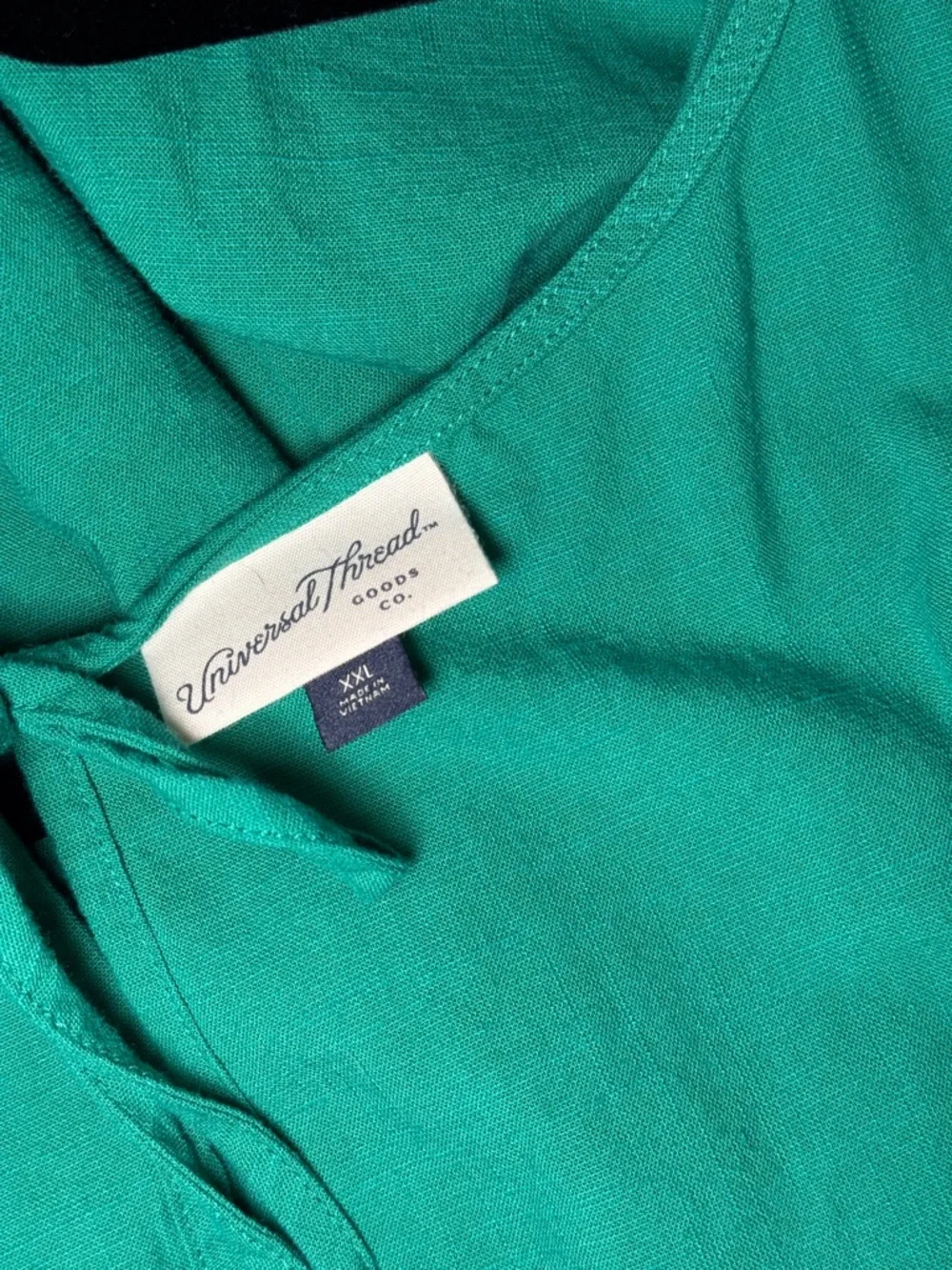 Universal Thread | Women’s Green Sleeveless Smocked Waist Mini Sundress Size XXL - Picture 7 of 10